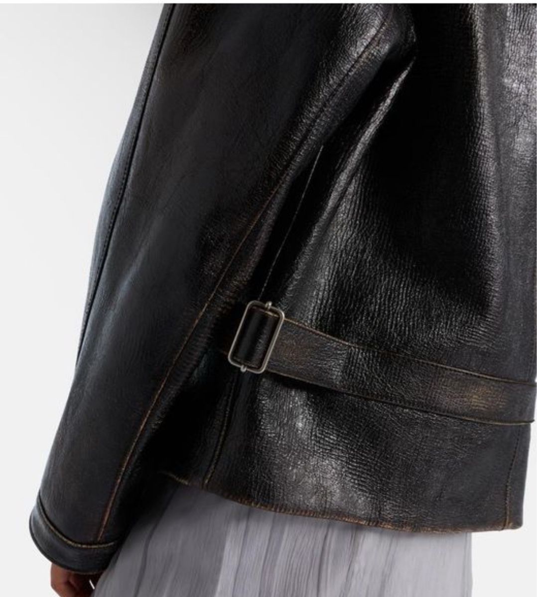 Prada Jacken: Prada leder leather jacket new neu – Neu und originalverpackt aus Zug von agiris 5