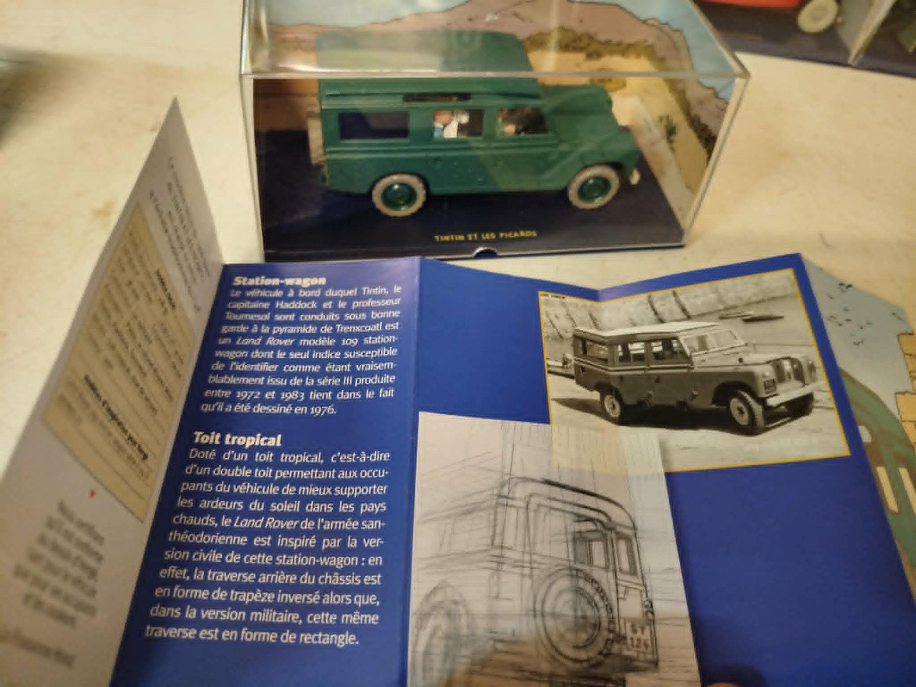 Modellini d'auto: Voiture Tintin - 59 pièces. – Usato da La Chaux-de-Fonds venduto da Emmaus2300CDF 9
