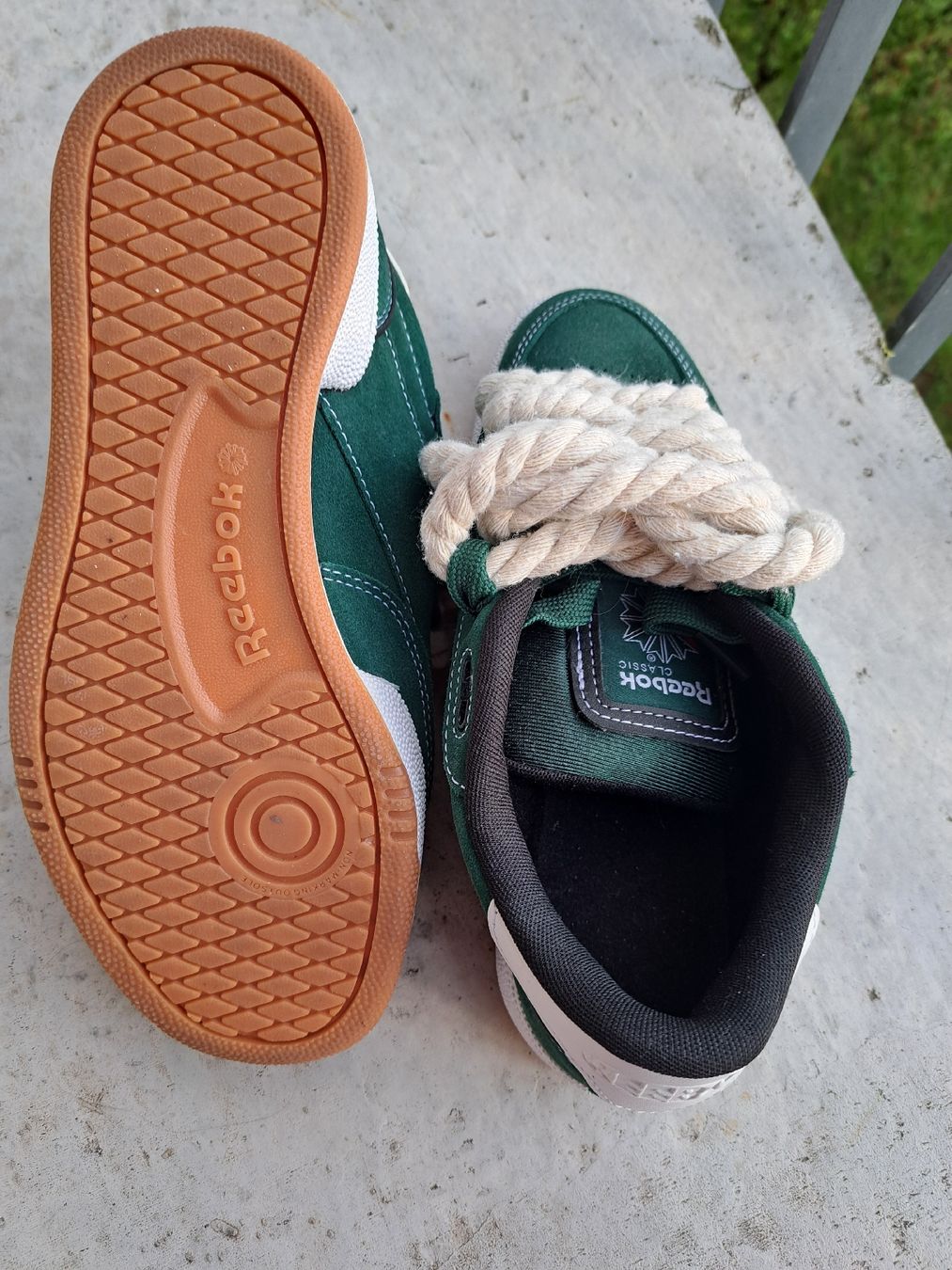 Reebok Scarpe da uomo: Reebok Classic Sneaker grün – Nuovo (secondo la descrizione) da Balgach venduto da pau_7nkk 2