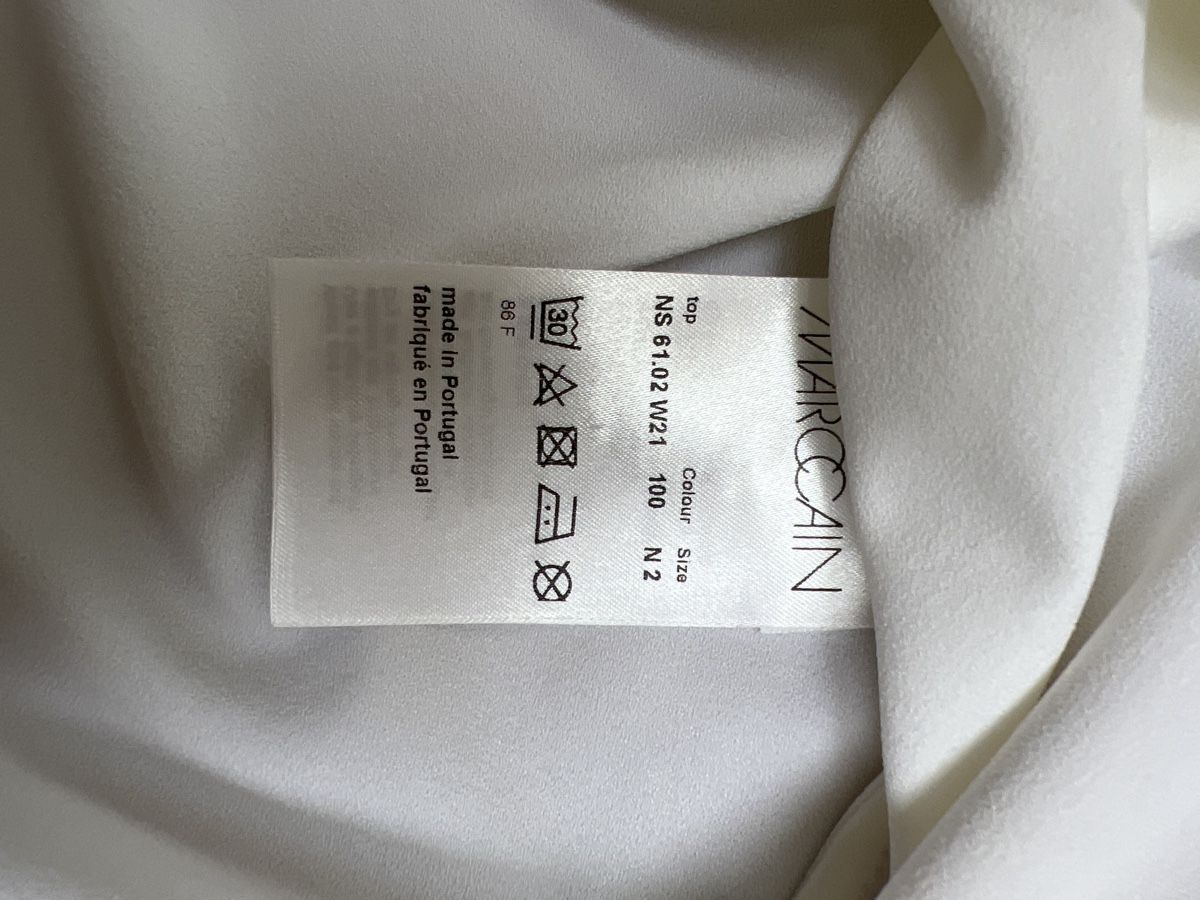 Marc Cain Top: Marccain Top, Gr. N2, Weiss, Neuwertig – Usato da Bütschwil venduto da whales444 2