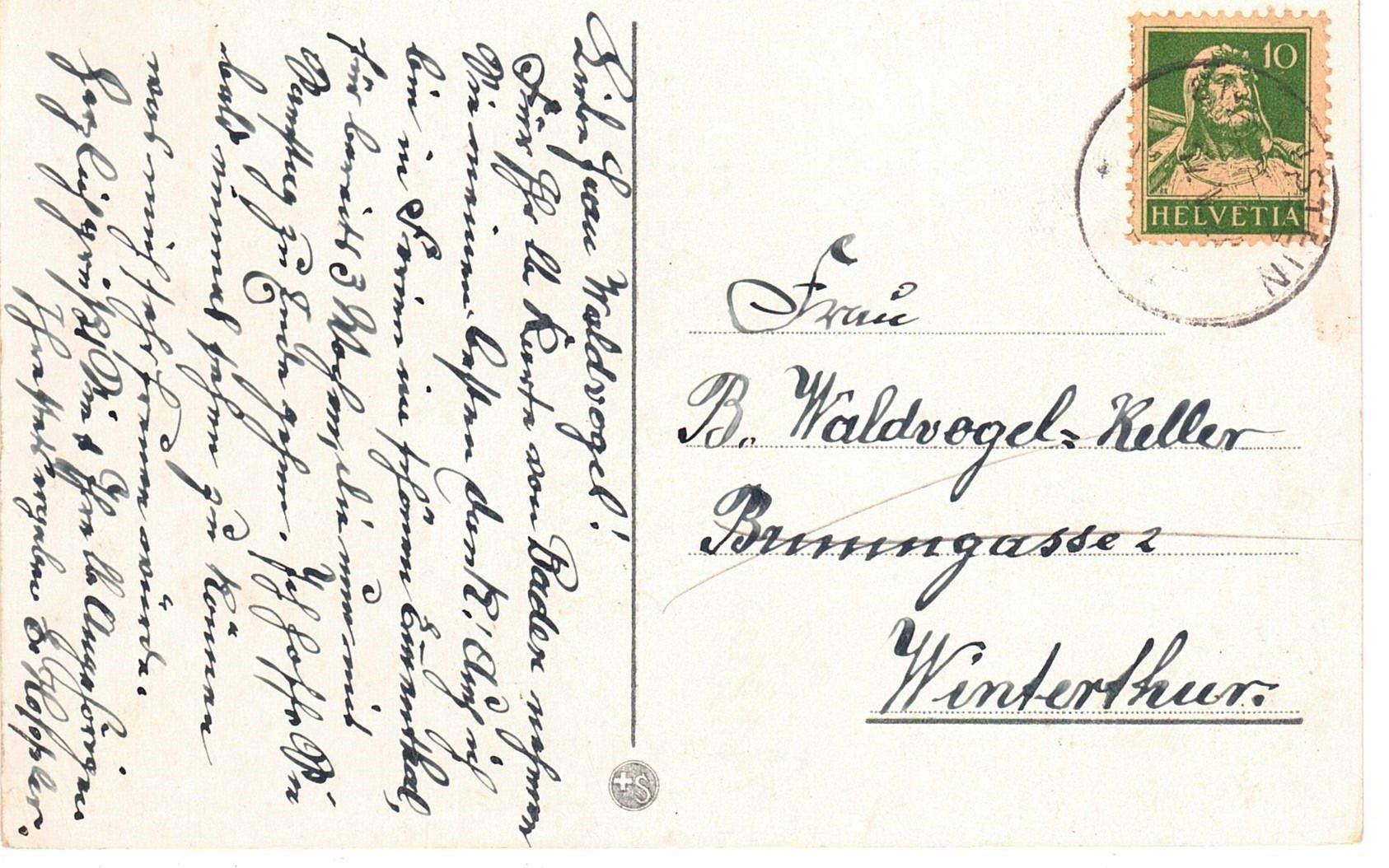 Cartoline postali: 1927 Rüttihubel-Bad im Emmental – Usato da Kreuzlingen venduto da Koi4 1