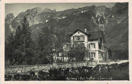 Kurhaus und BAD FORSTECK bei Sennwald SG gel. 1926!