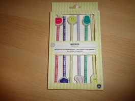 *** 6 Stück Bleistift mit Radiergummi *** / Migros / Neu