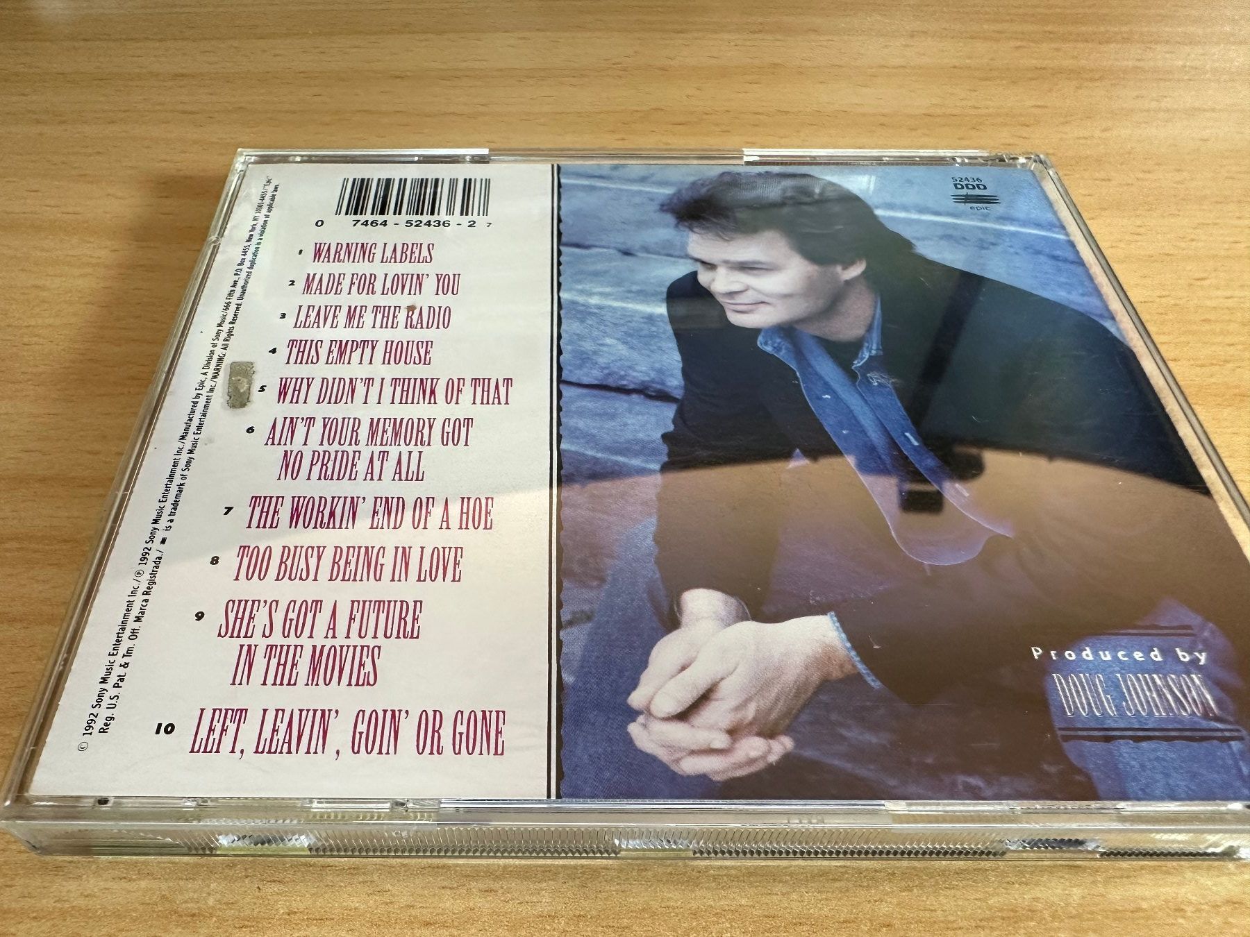 CD: Doug Stone – From The Heart – Usato da Rikon im Tösstal venduto da Alpenmutz 1