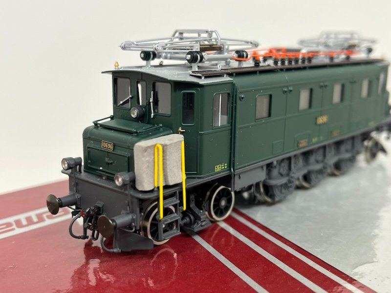 Lemaco Modellini di ferrovie: SBB Ae 3/6 I grün Lemaco DC – Usato da Büsserach venduto da ModellbahnDepot 2