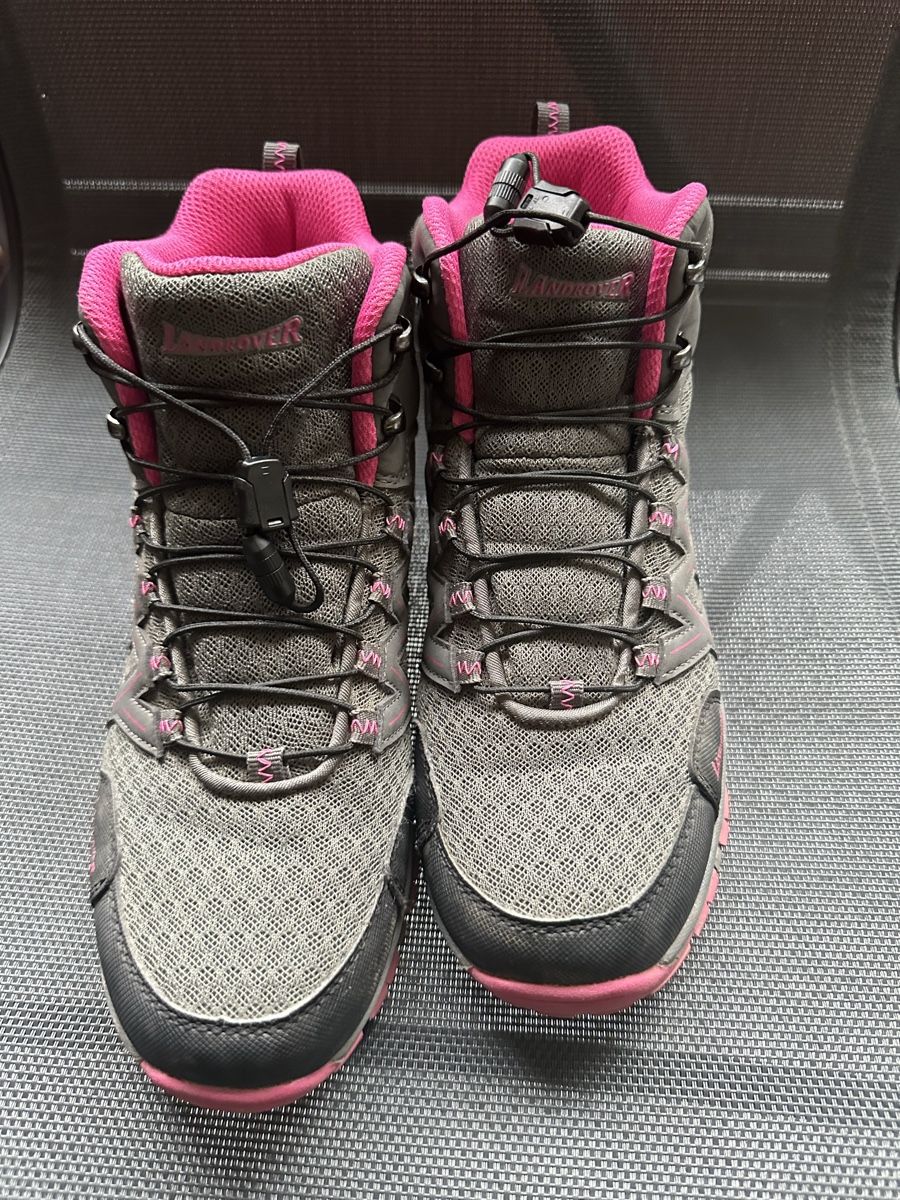 Landrover Chaussures filles: Landrover Wanderschuhe, grau/pink, Gr. 38 – D'occasion à Neuenhof par prada010