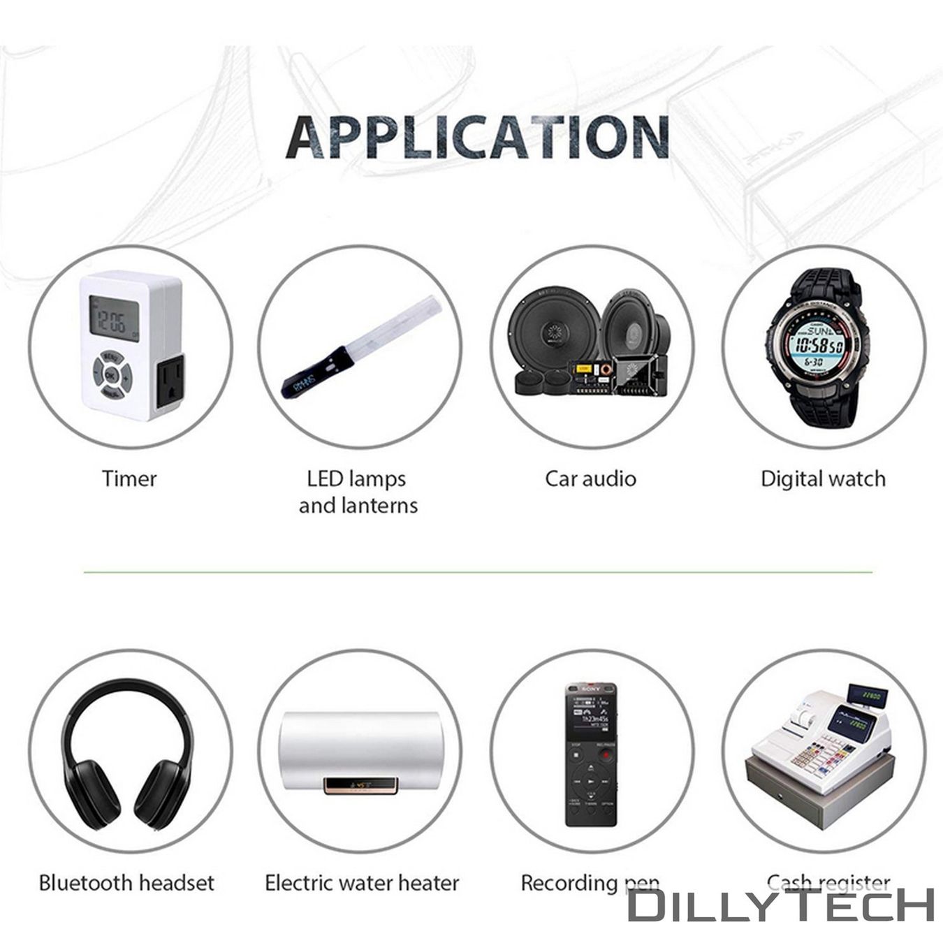 Caricatori & Batterie: DTecH AG6, 371, SR920SW Knopfzellenbatterie - 30 Stk. – Nuovo e nell'imballaggio originale da Meilen venduto da DillyTecH 8