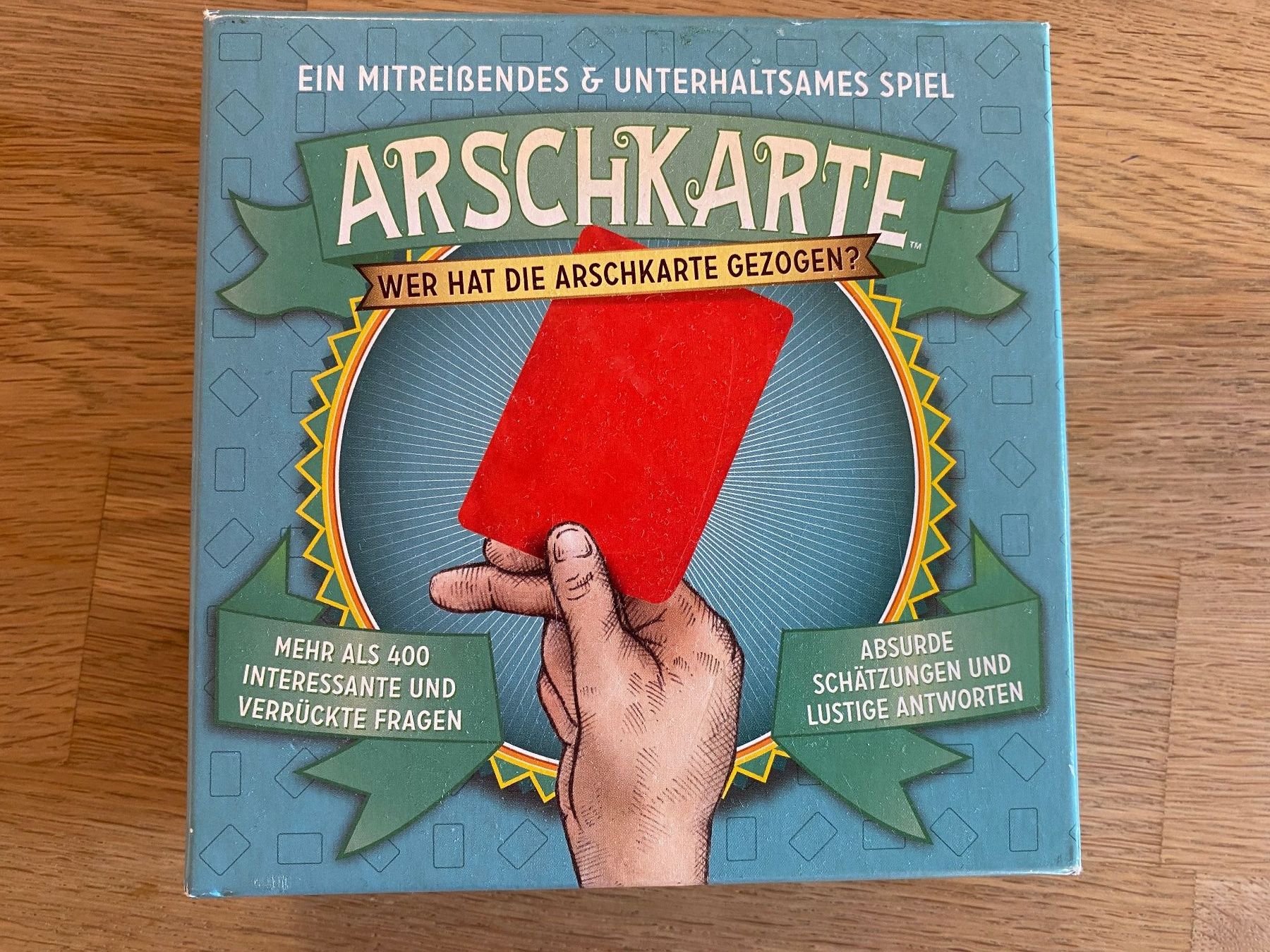 Spiele: Gesellschaftsspiel Arschkarte – Gebraucht aus Vilters von Zwaergli13