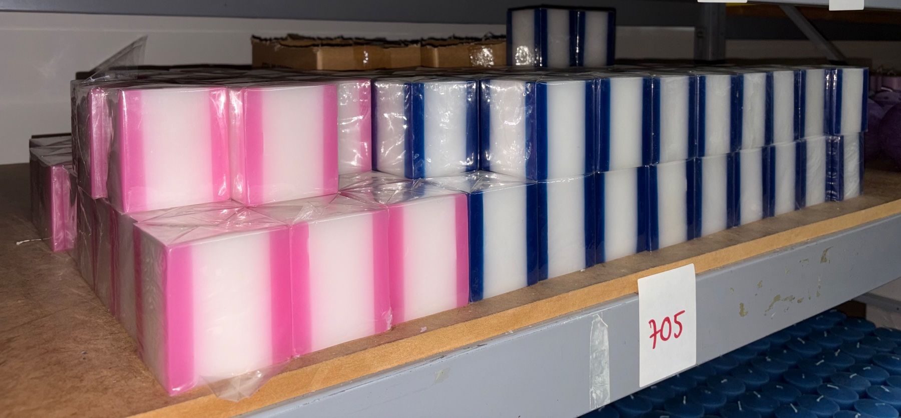 Candele: 705 Posten Kerzen aus Liquidation – Nuovo (secondo la descrizione) da Derendingen venduto da Meisterstuecke 2