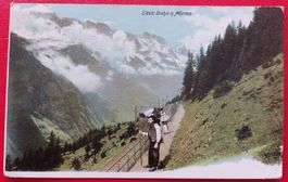 Elektrische Bahn nach Mürren