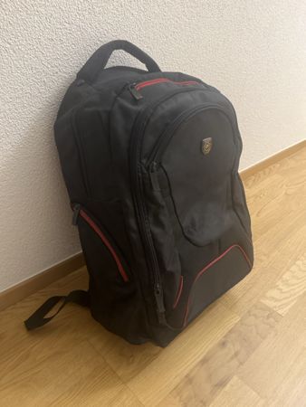Laptop Rucksack Port Designs schwarz mit Regenschutz