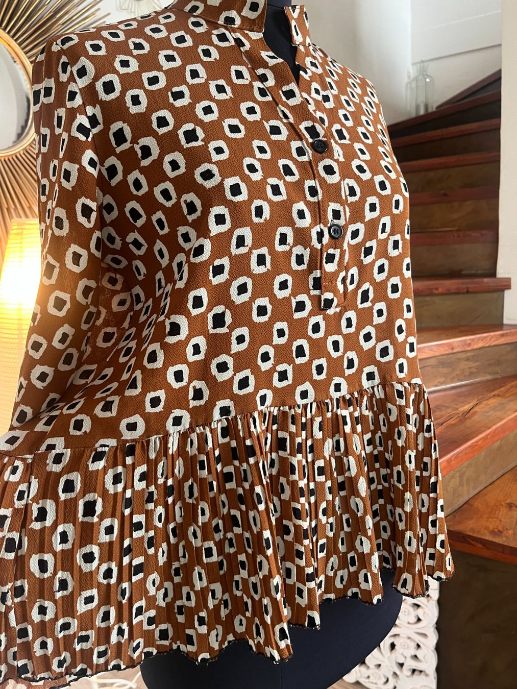 Camicette: Blouse marron S – Usato da Seiry venduto da vanille08 2