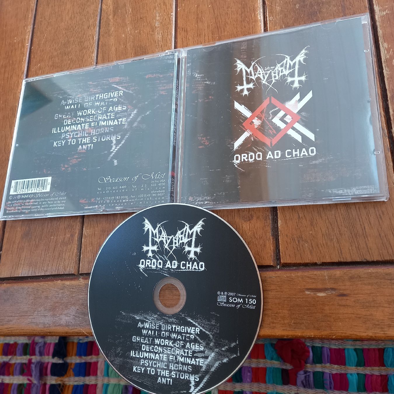 CD: mayhem- ordo... – Usato da St-Cergue venduto da VeganWarrior