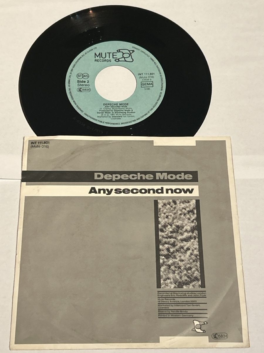 Schallplatten: Depeche Mode. 1981. Just can‘t get enough – Gebraucht aus Faulensee von Mizuno06 1