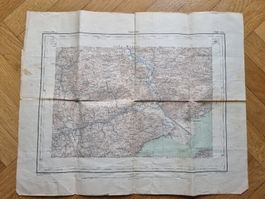 Mappa Antica Locarno Valle Maggia Ticino