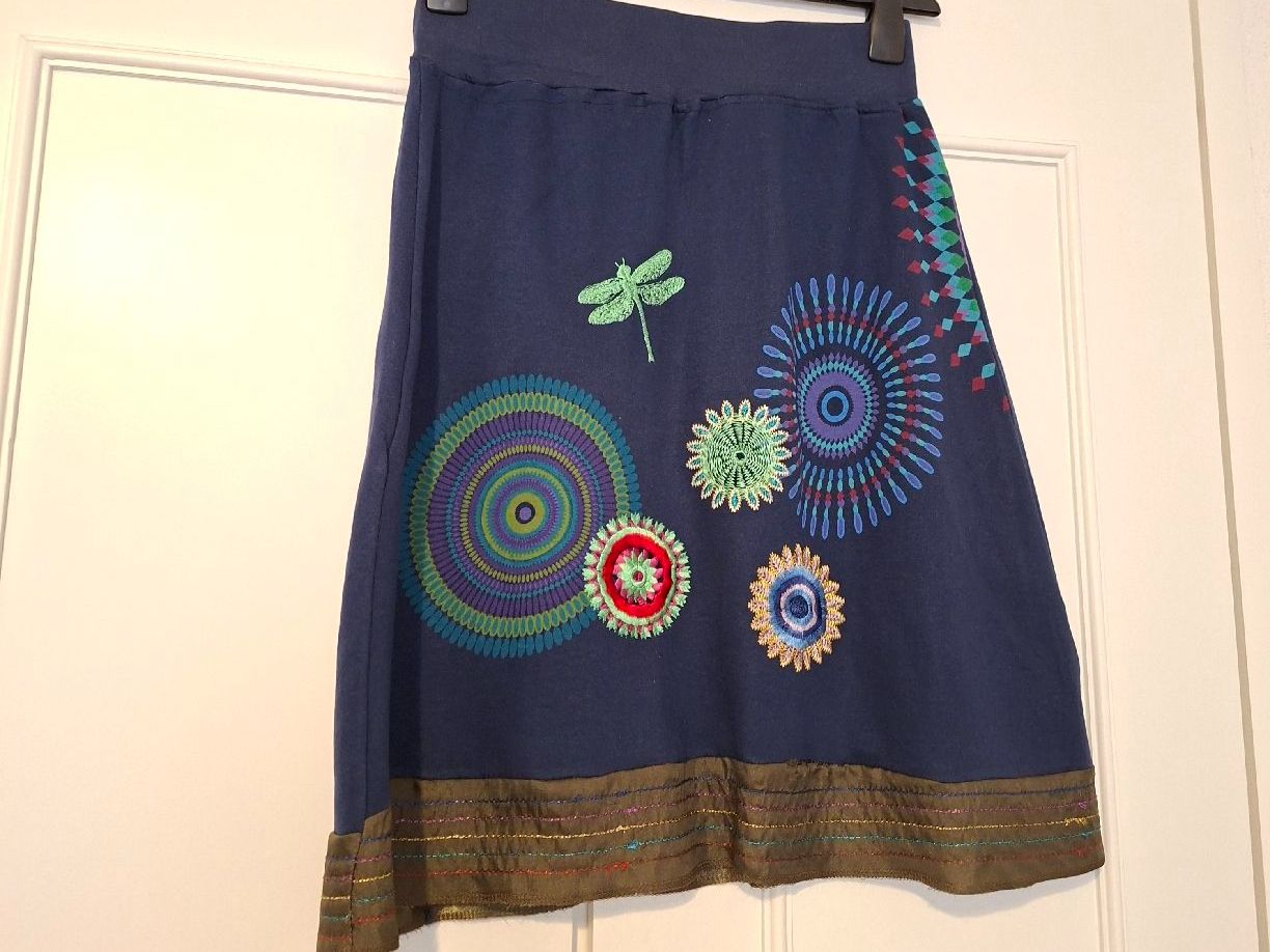 Desigual Röcke: Jupe Desigual brodée bohème – Gebraucht aus Lutry von Sim_Sta 3