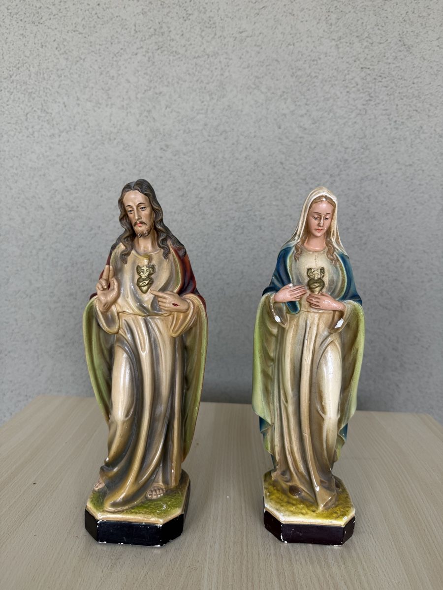 Sculture & Statue: Jesus und Maria Statue – Nuovo (secondo la descrizione) da Ruswil venduto da marbe01