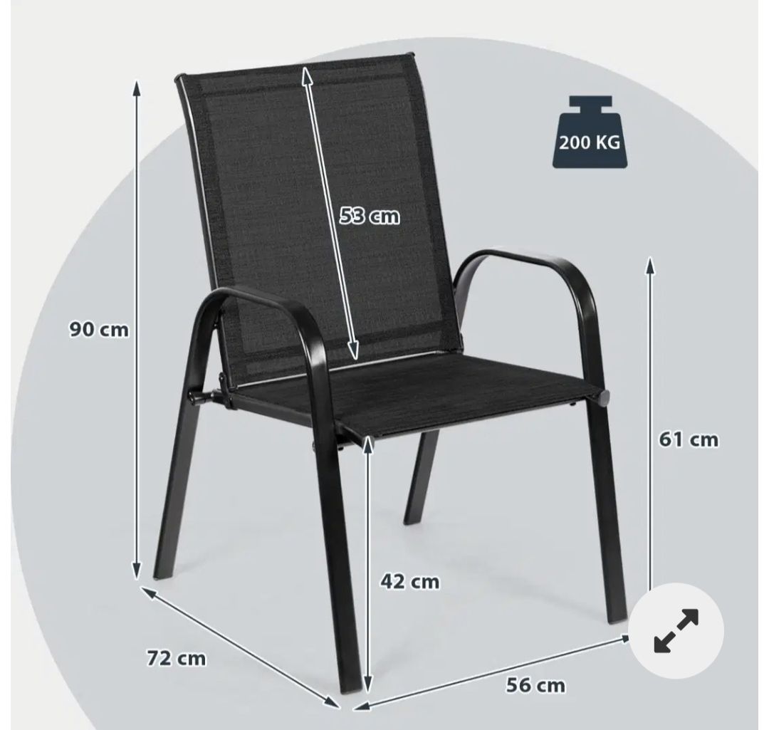 Sedie: 2 Balkon/Gartenstühle – Nuovo e nell'imballaggio originale da Luzern venduto da pet_j85f