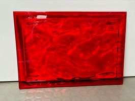 Kartell - Dune Tablett in Rot