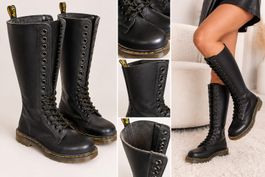 Dr. Martens Stiefel schwarz hoch 20-Loch 37 Neu