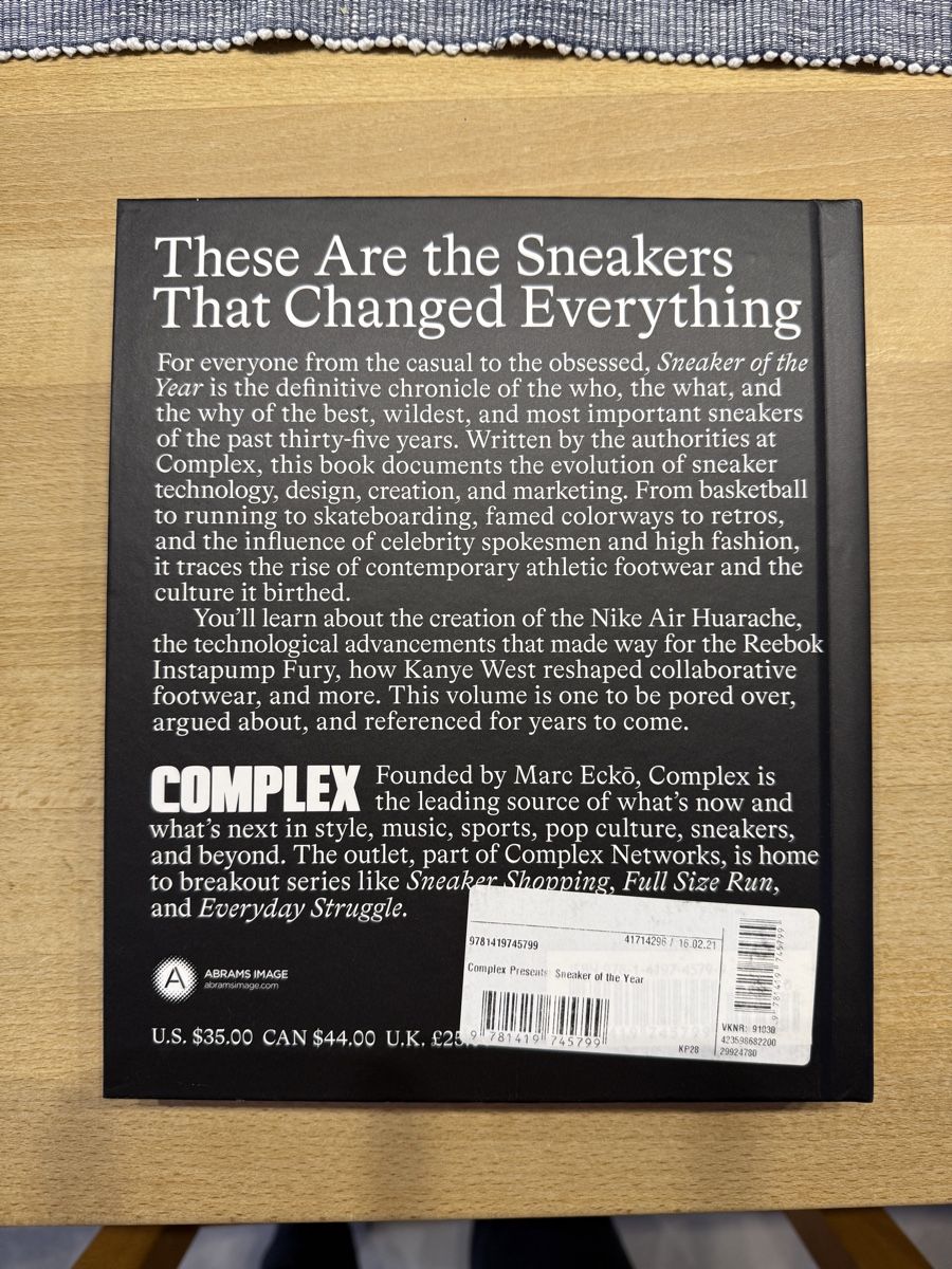 Libri: Complex Sneaker of the Year Buch – Nuovo (secondo la descrizione) da Bülach venduto da Epicst0re 1