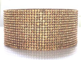 Neues Armband - beige/gold - Strass