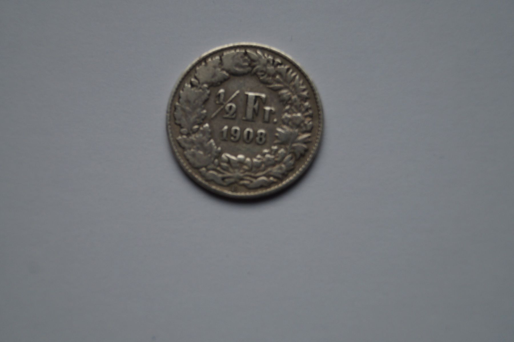 Tutti le monete: 50 Rappen, 1908 – Usato da Scheid venduto da dirauls