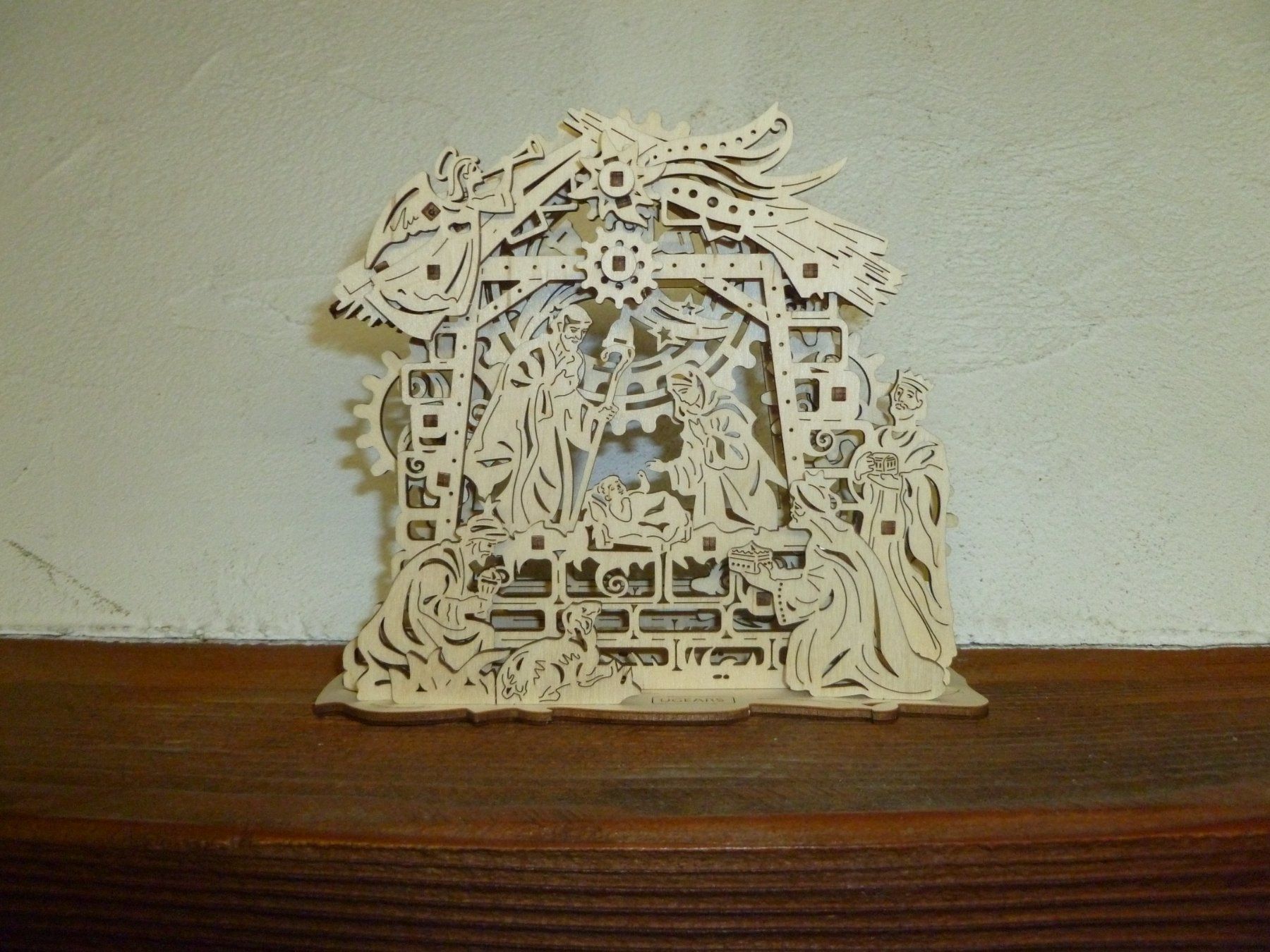 Articoli in legno: neue Weihnachtskrippe aus Holz (UGEARS) – Nuovo e nell'imballaggio originale da St. Niklaus VS venduto da Heischo69