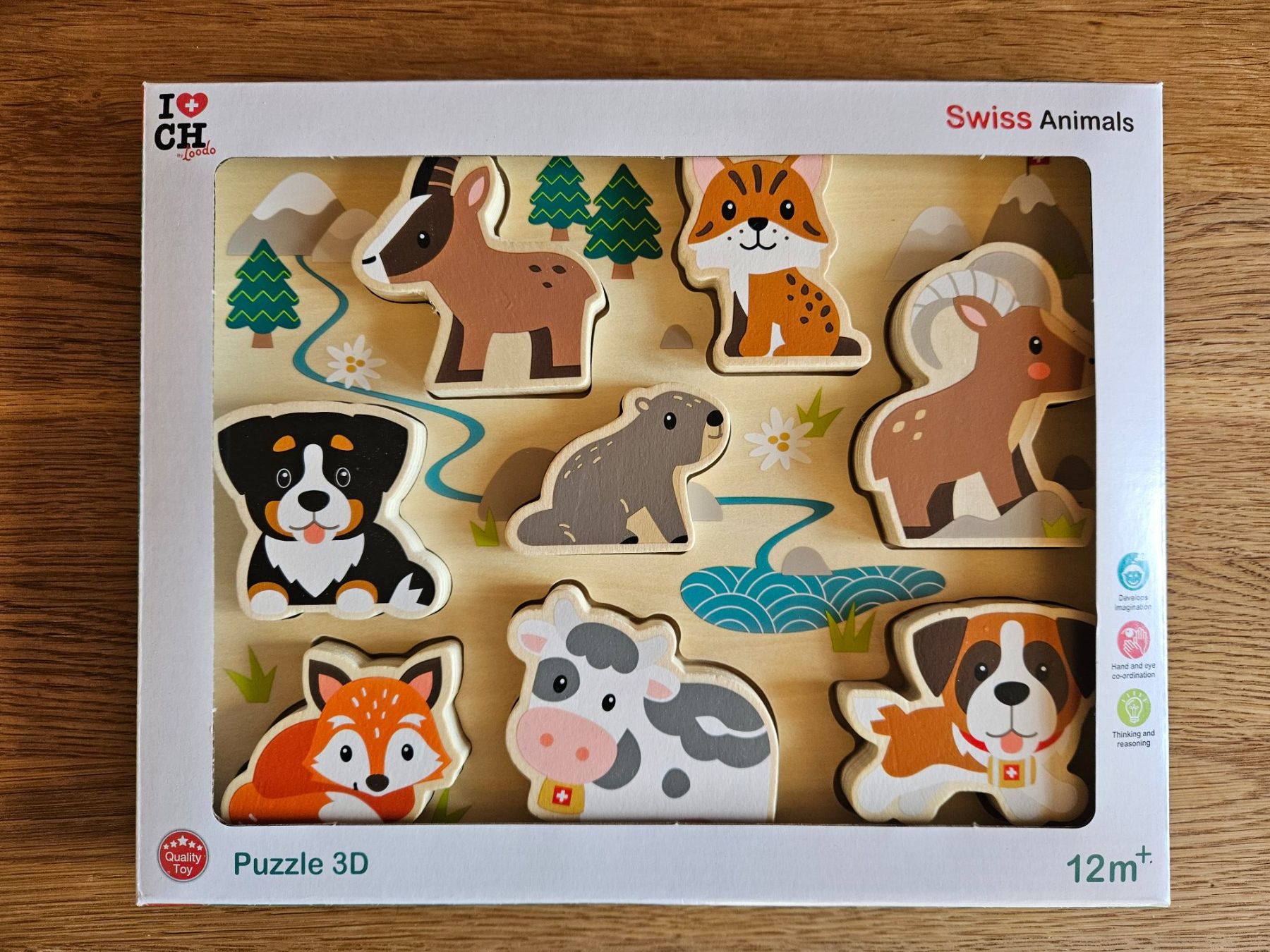 Jouets: Spielba Holz Puzzle – Neuf (Voir description) à Worb par jun_fj8w