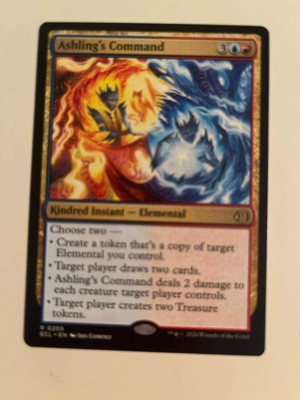 Magic The Gathering Cartes à collectionner: 1 x Ashling's Command - Magic: The Gathering - MtG – D'occasion à Kriens par Shadi1980