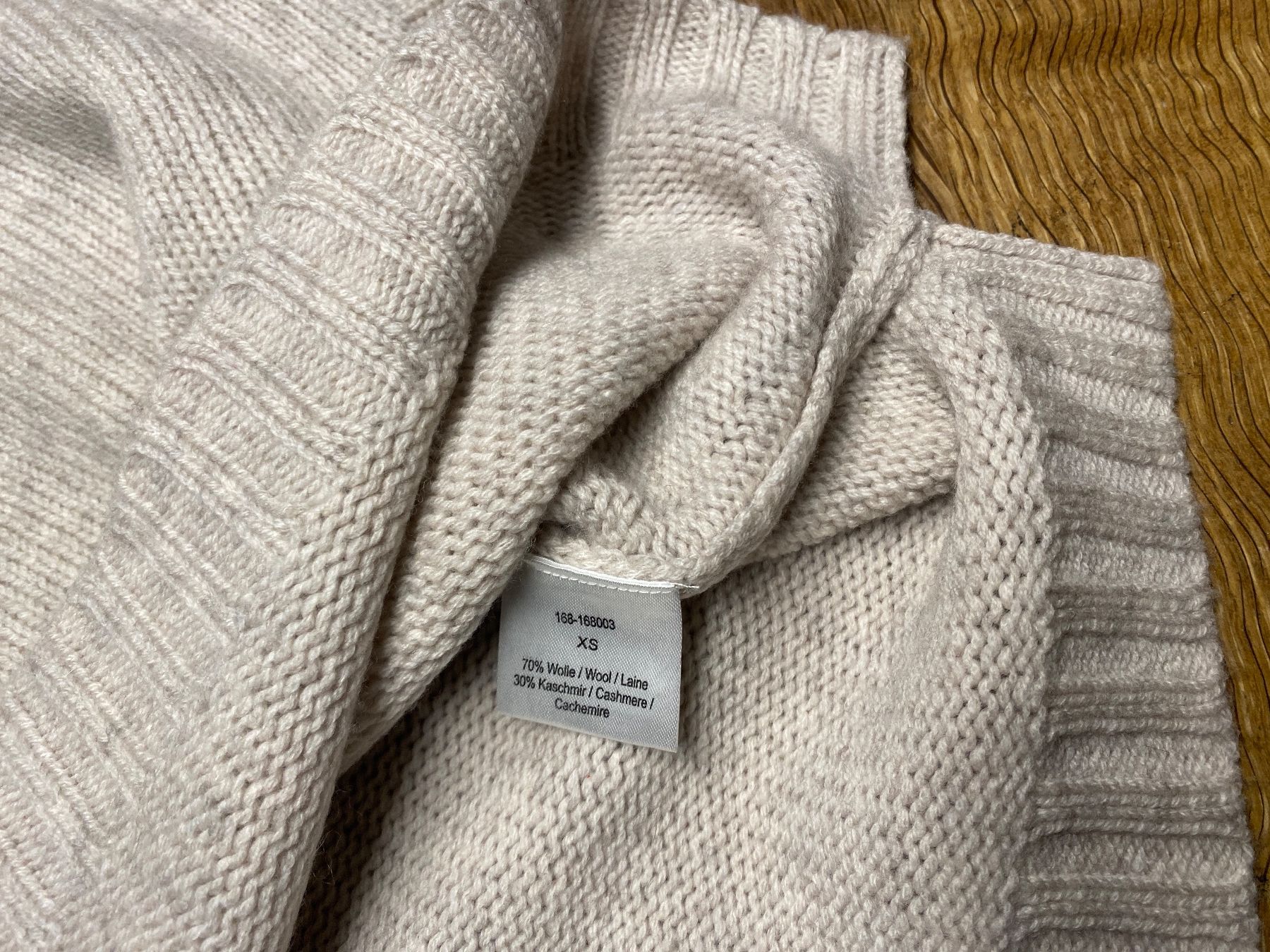 Pulls & Sweat-shirts: PRINCESS Wollpullover/Pullover Gr.XS ecrù Wolle Strick – D'occasion à Frauenfeld par Boldi46 4