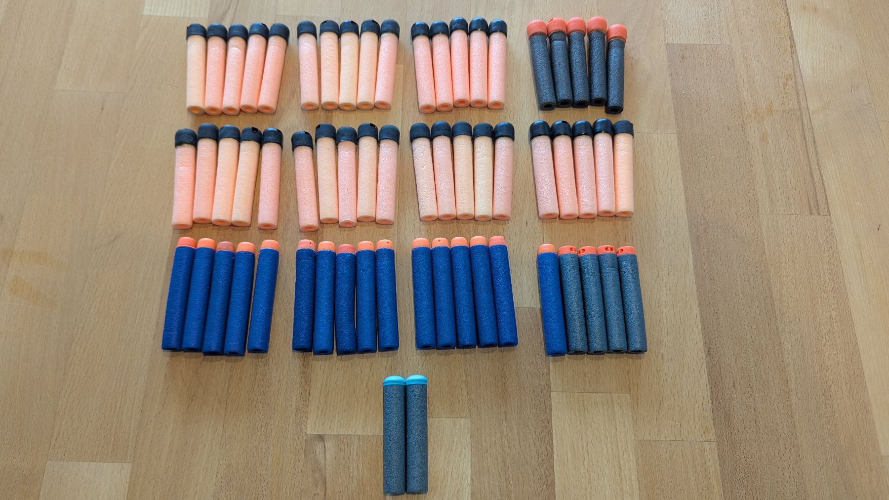 Nerf Giocattoli: Dartblaster Sammlung - 4xNerf/2xZuru XShot – Usato da Bern venduto da Lenny5156 5