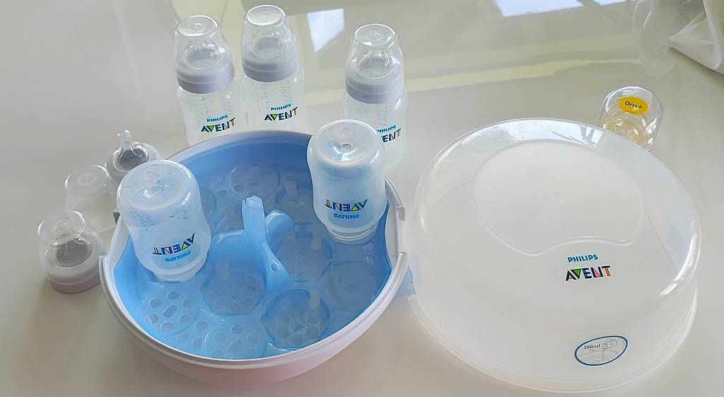 Avent Pasti del neonato: Philips Avent SCF281/02 / Mikrowellen-Dampfsterilisator – Usato da Bülach venduto da Surbetone 2
