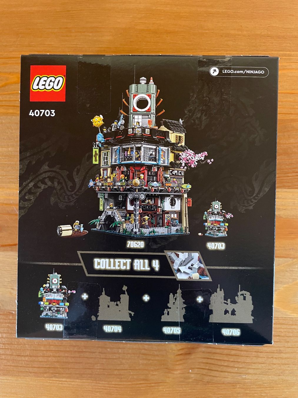 Lego Baukästen: LEGO Ninjago Micro NINJAGO City 40703 – Gebraucht aus Oron-la-Ville von W.XIX 1
