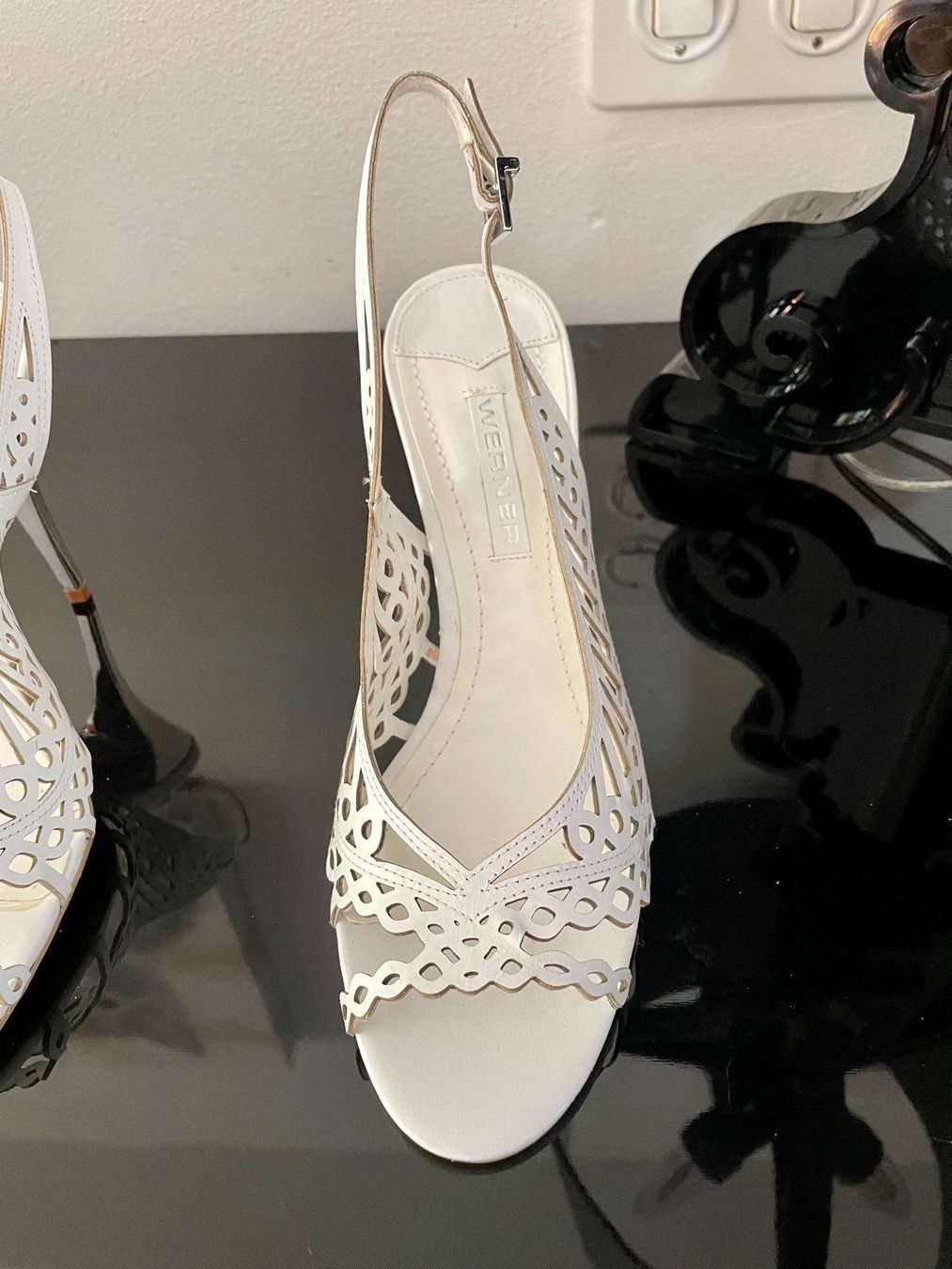 Walder Scarpe da donna: Edelpumps in Weiss / 39 – Nuovo e nell'imballaggio originale da Spreitenbach venduto da Jessy8 2