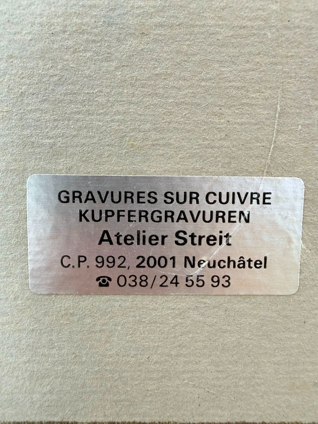 Gravures: Kupferstich Luzern – D'occasion à Schötz par Roth73 1