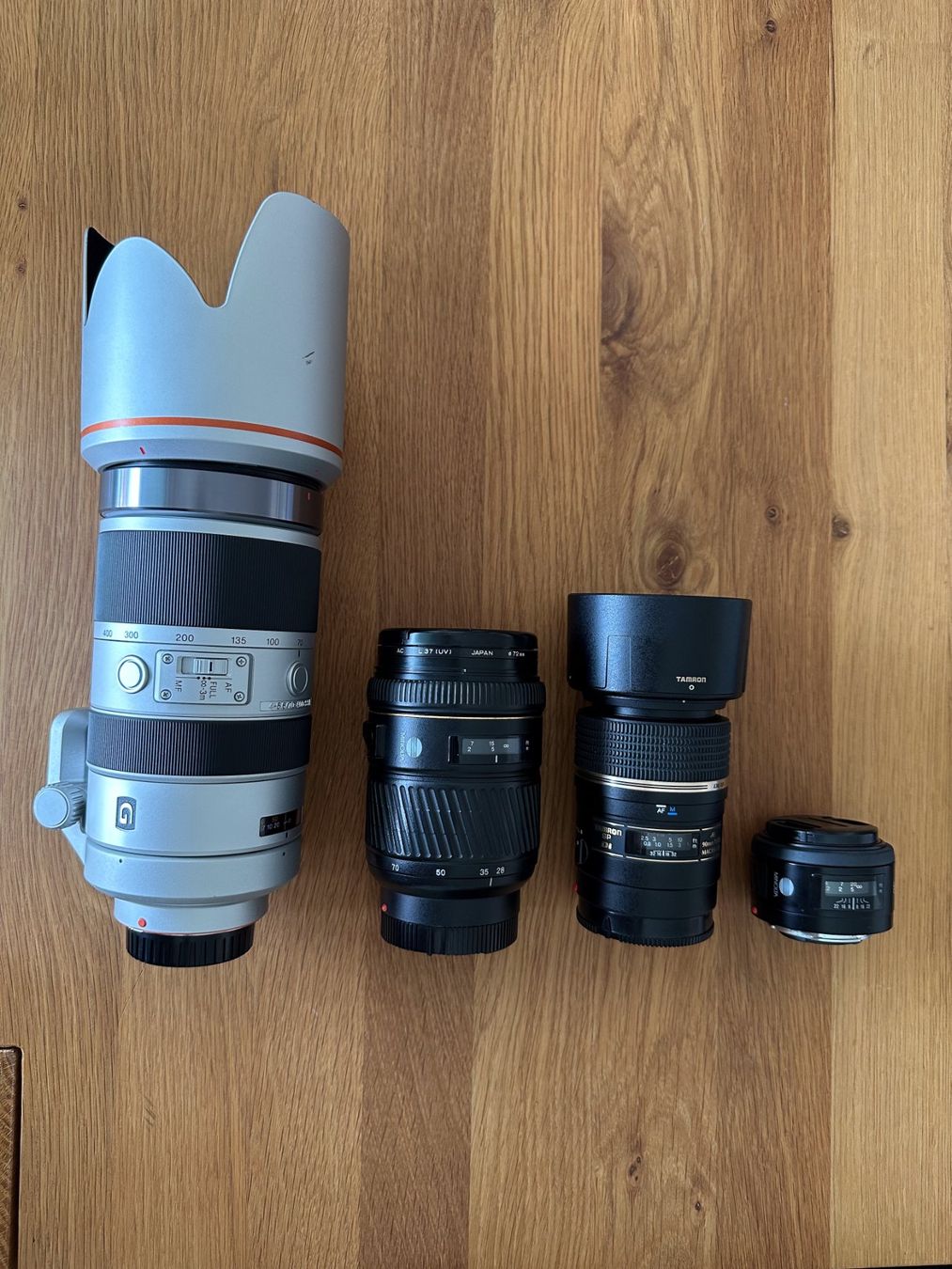 Sony Kamera: Sony Alpha 99 mit 4 Objektiven – Gebraucht aus Unterseen von domhad 2