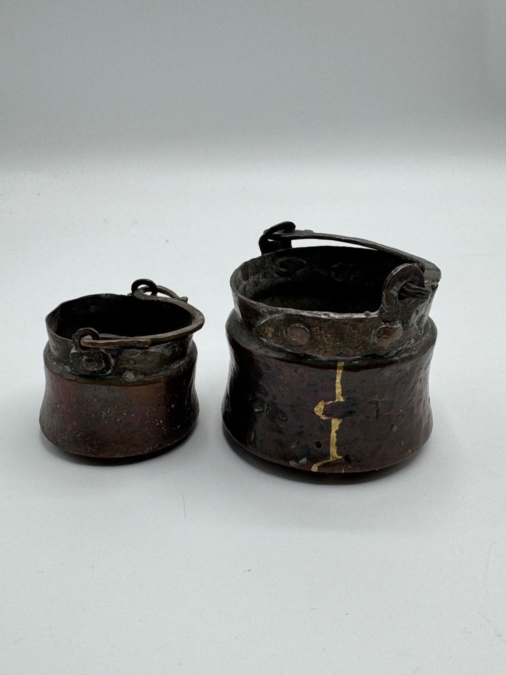 Pentole: Mini Kupferkesselchen 2. Stück – Usato da Sachseln venduto da BONATI01 4