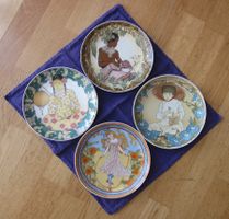 Wandteller aus Porzellan