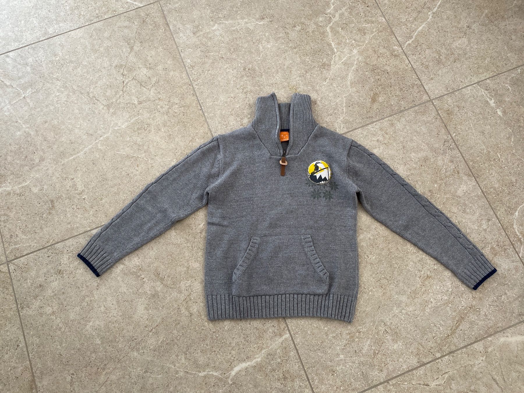 Pullover & Sweatshirts: PUSBLU Strickpullover, 100% Bio Baumwolle, Gr. 134-140 – Neu (gemäss Beschreibung) aus Gächlingen von Tara_devi