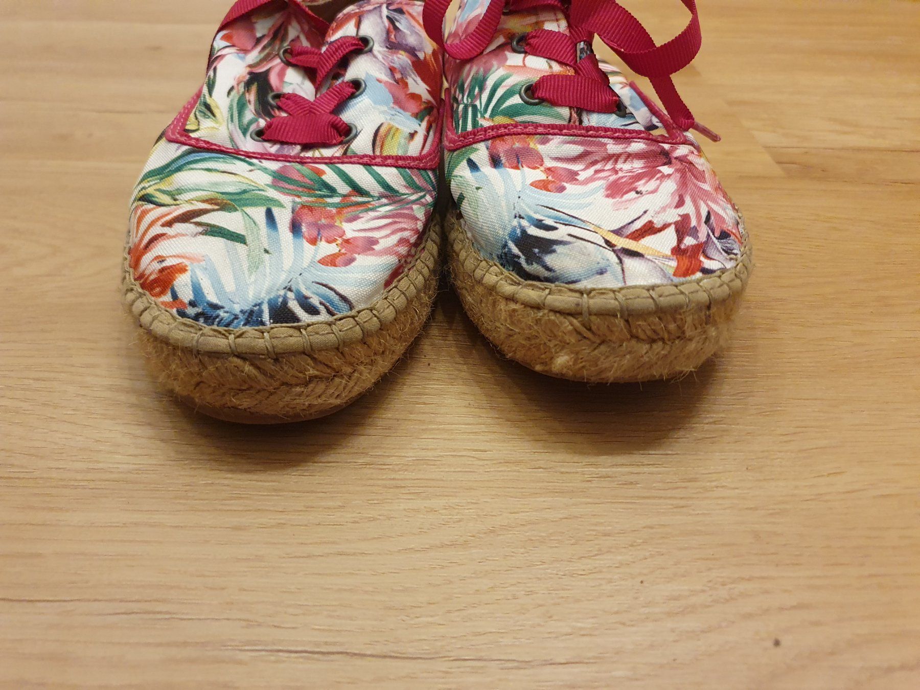 Scarpe da donna: MACARENA Espadrilles Blumen, floral & pink, Gr. 36 – Usato da Heinrichswil venduto da sabi2809 6
