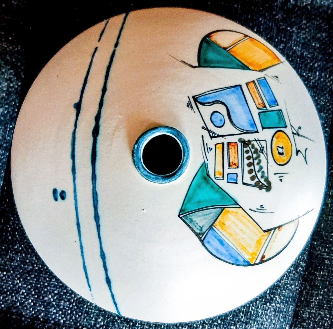 Vasen & Gefässe: kleine Vase 7 cm petit vase 80s' – Gebraucht aus Tavannes von Brocashop 3