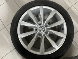 Komplettradsatz VW Golf 7 225/45 R17 mit Continental Reifen