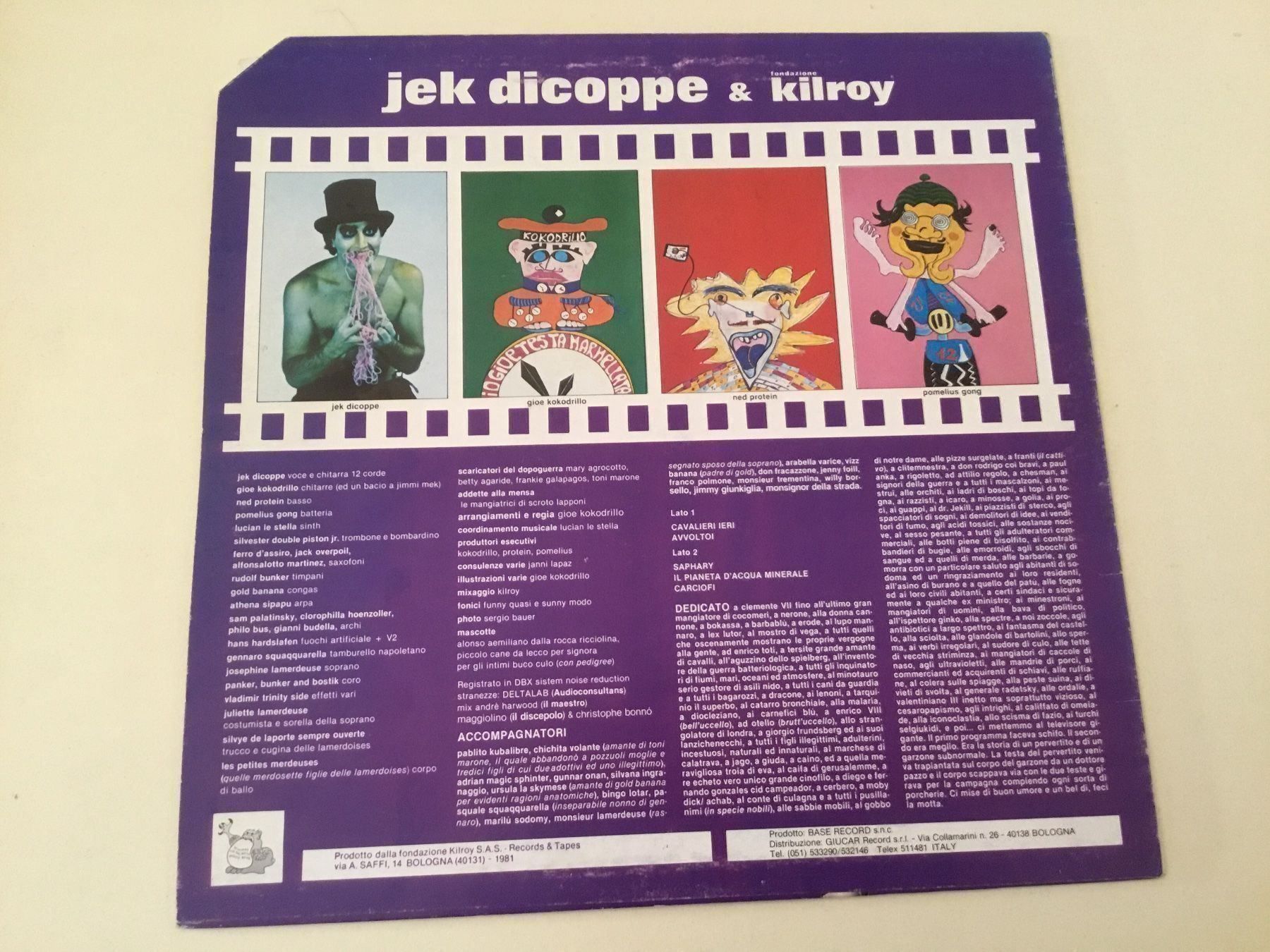 Dischi in vinile: Jek Dicoppe & Kilroy / Kramemboli – Usato da Kreuzlingen venduto da Schuggerman 1