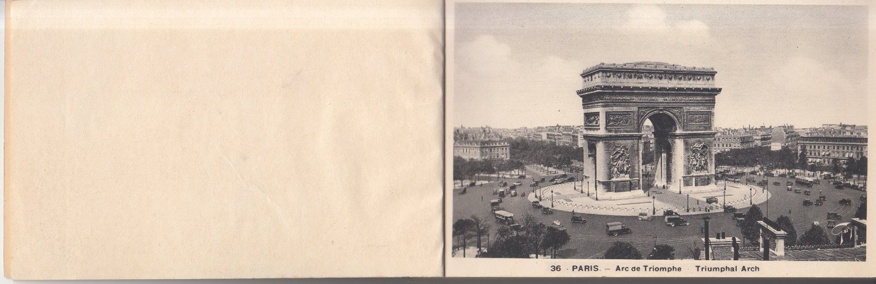 Cartoline postali: Paris Karten Büchlein 40 Karten ca. 1935 – Usato da Bürglen TG venduto da StampGraf 2