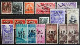 Triest Italien Lot mit alten Werten II