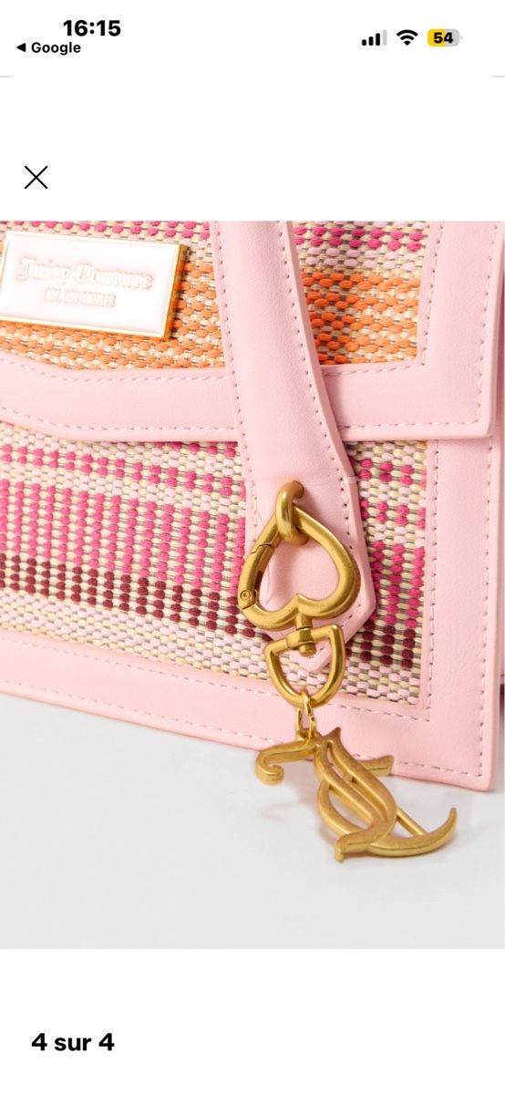 Juicy Couture Taschen für Damen: Sac juicy couture rose small – Neu (gemäss Beschreibung) aus lausanne von christelechollet 1