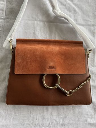 Edle Chloe Handtasche !NEU!, Leder/Wildleder