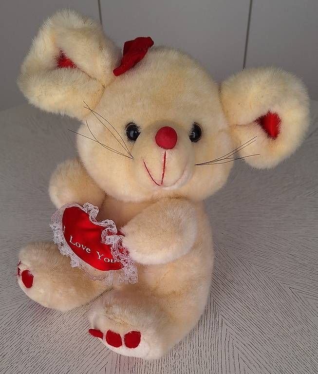 Giocattoli: Plüsch-Maus "I love you" – Nuovo (secondo la descrizione) da Urdorf venduto da Jeani_