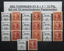 SBZ Thüringen speziel Mi-Nr.97 l X+Y Postfrisch Tadellos